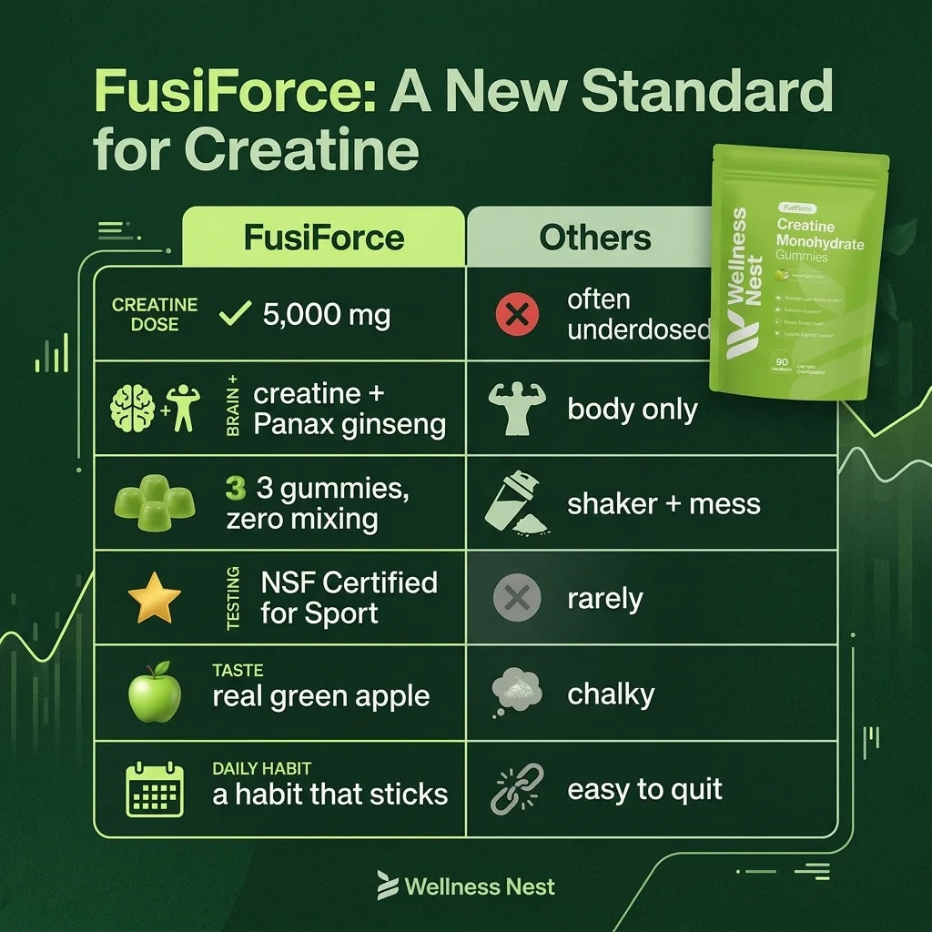 FusiForce Creatine Gummies