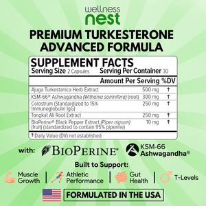 Turkesterone Advanced Formula Dad Bod - Wellness Nest