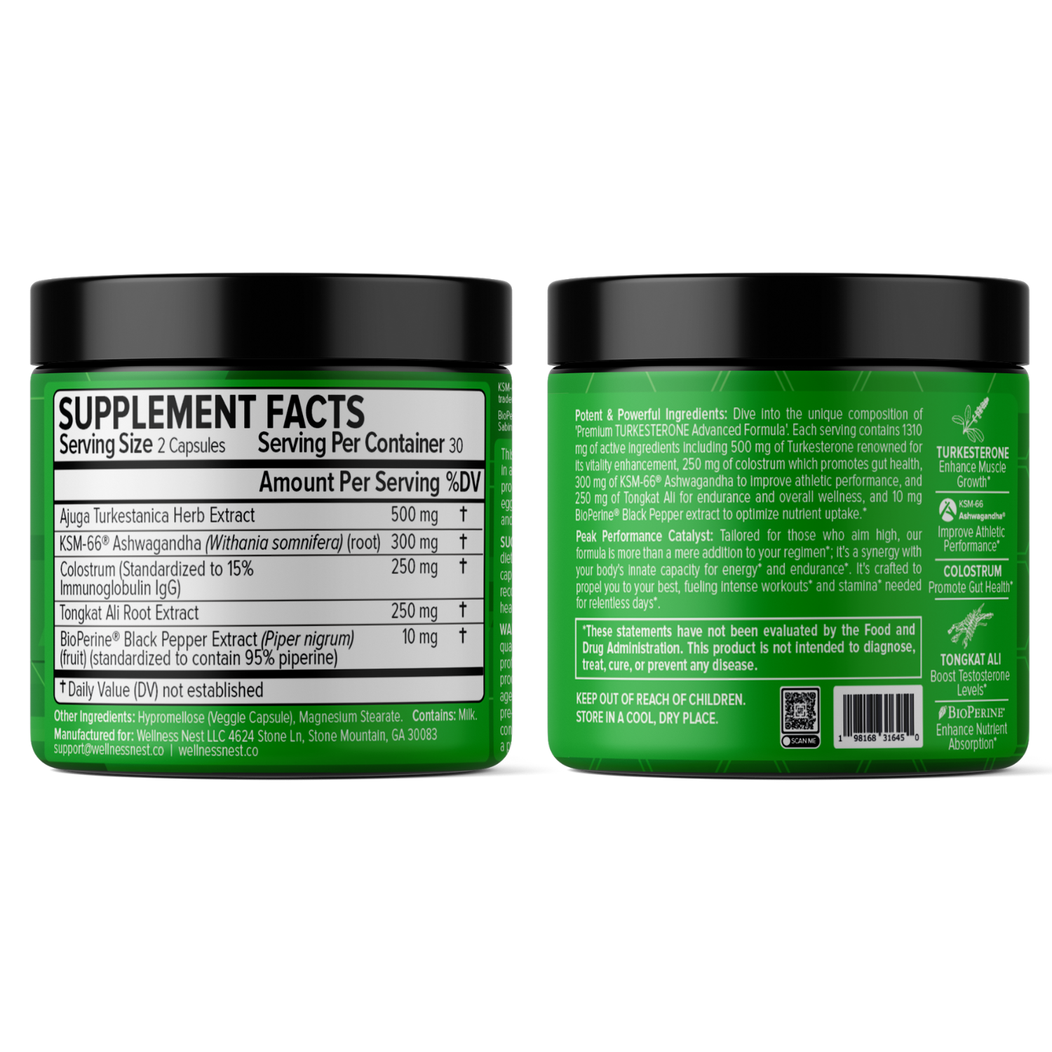 Turkesterone Advanced Formula Dad Bod - Wellness Nest