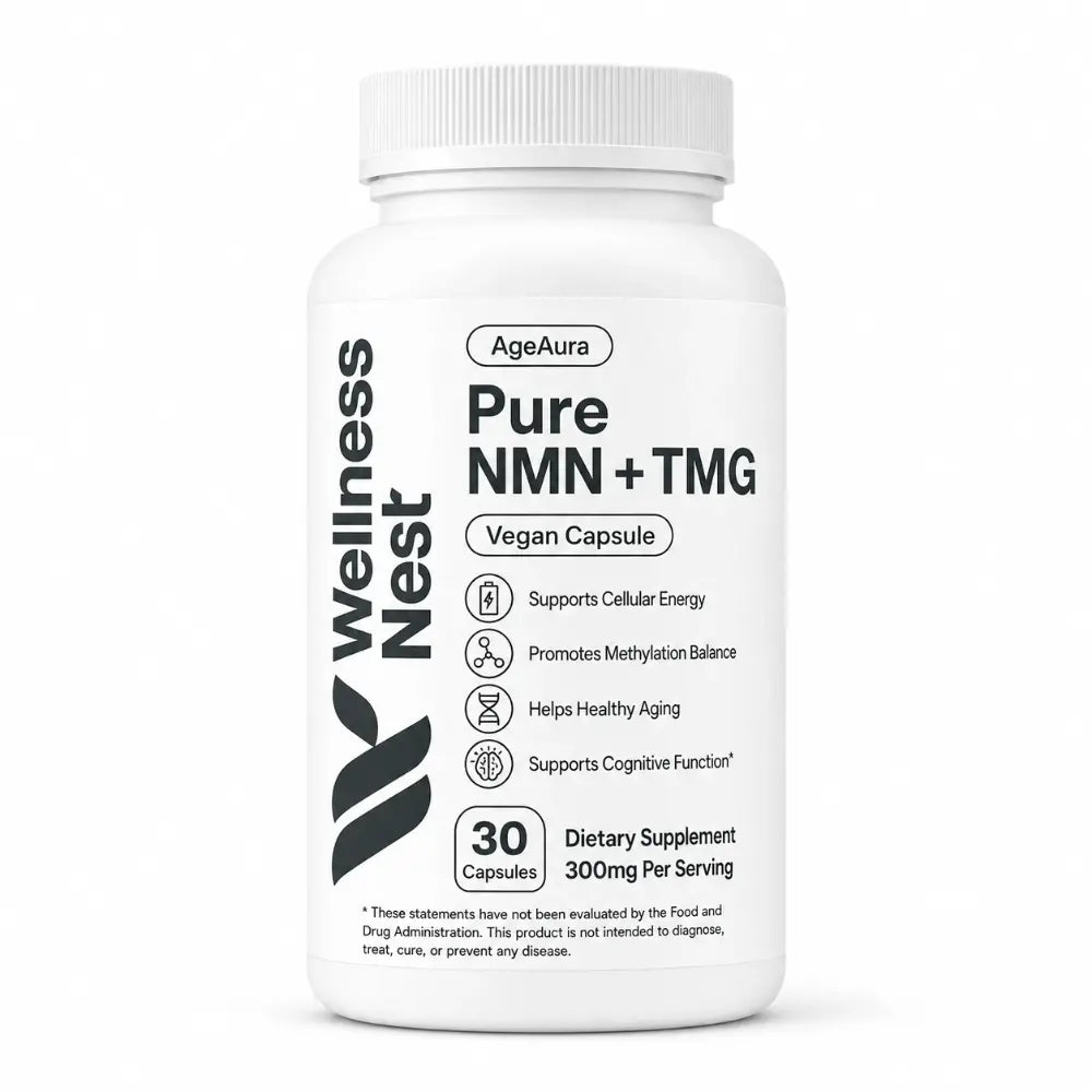 AgeAura Pure NMN + TMG - Rejuvenation Duo