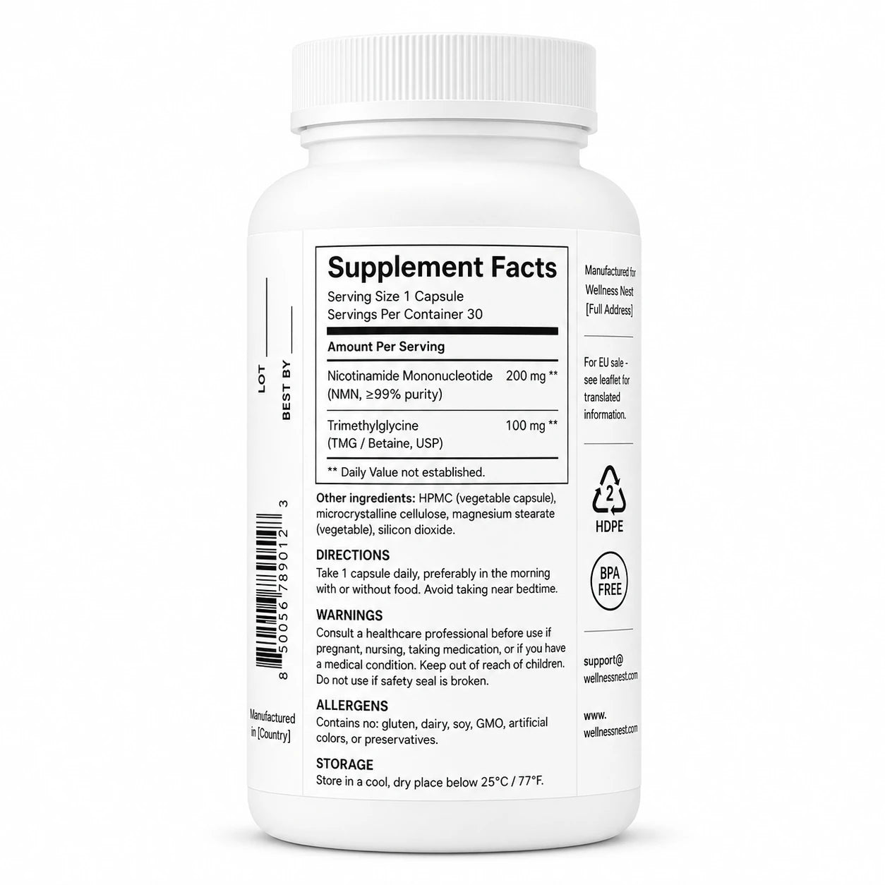 AgeAura Pure NMN + TMG-24