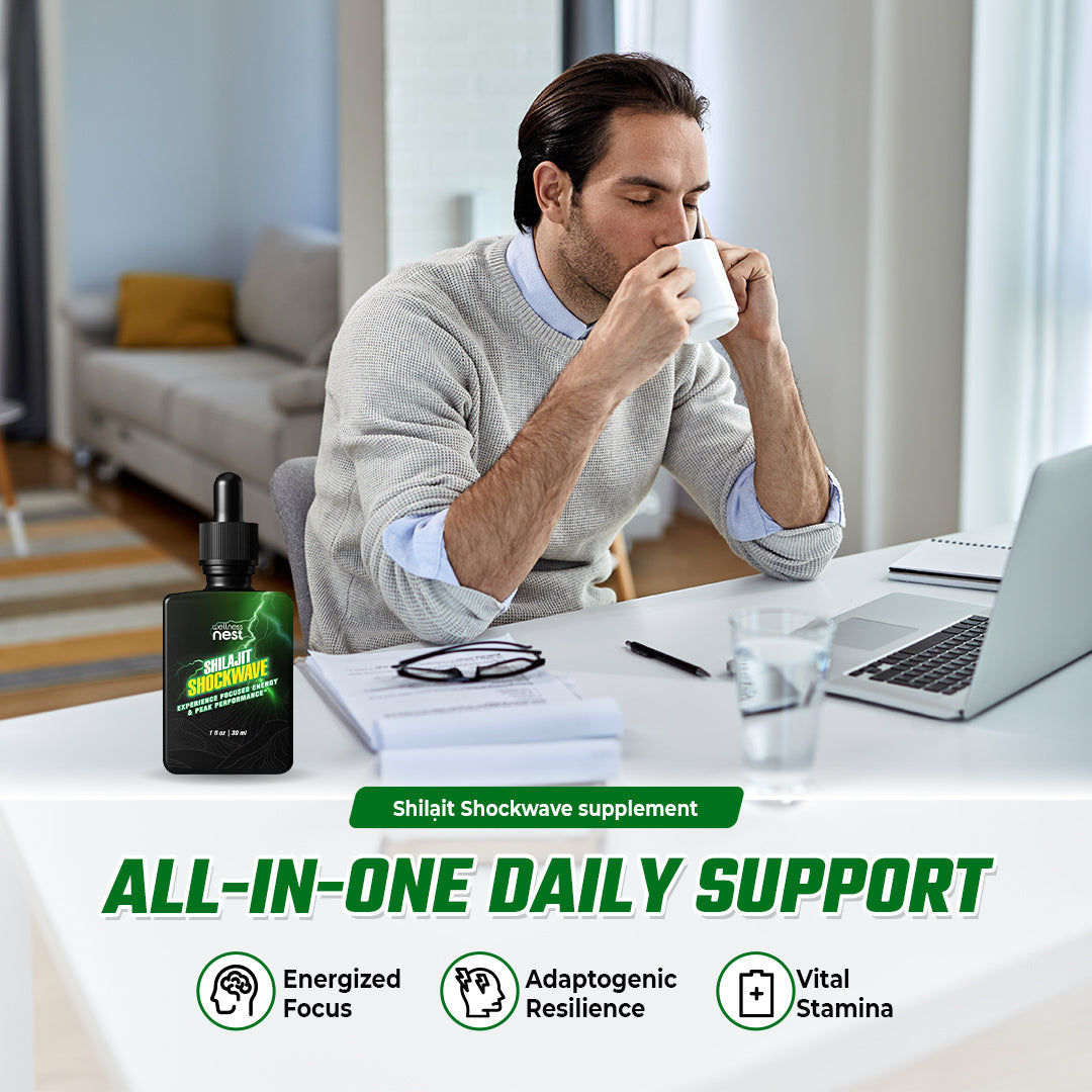 Shilajit Shockwave Pack 3 Get 15%OFF - Wellness Nest