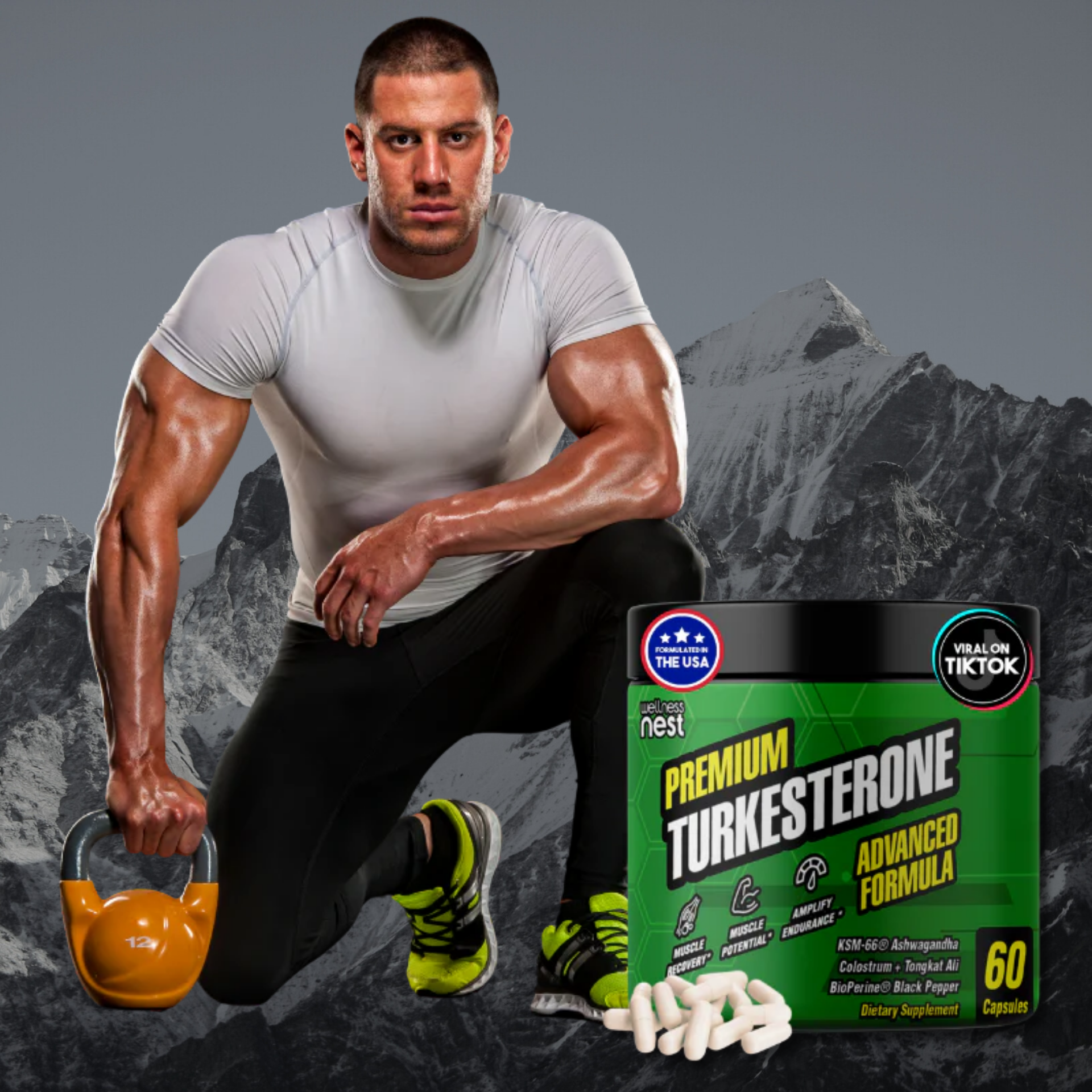 Turkesterone Advanced Formula Dad Bod - Wellness Nest